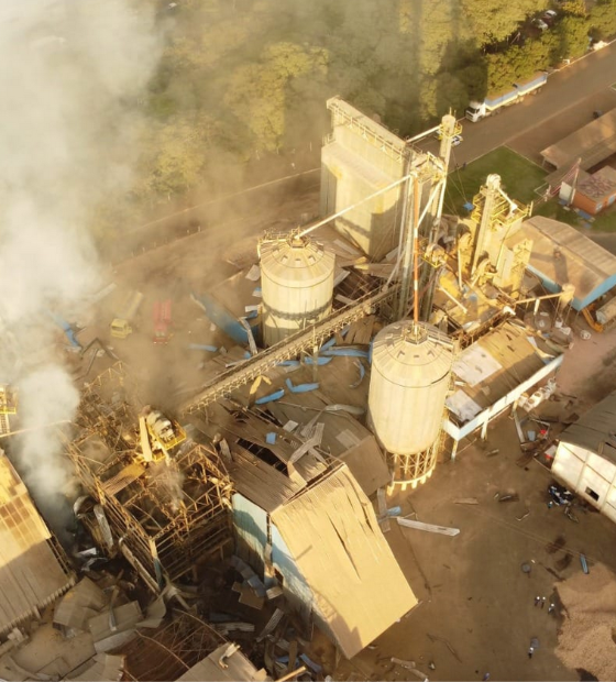  Sobe para 7 o número de mortos em explosão de silo em Palotina (PR)