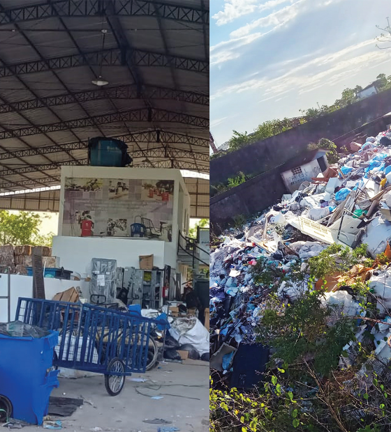 Prefeitura de Belém ignora termo de cooperação e manda cooperativa de catadores para lata de lixo