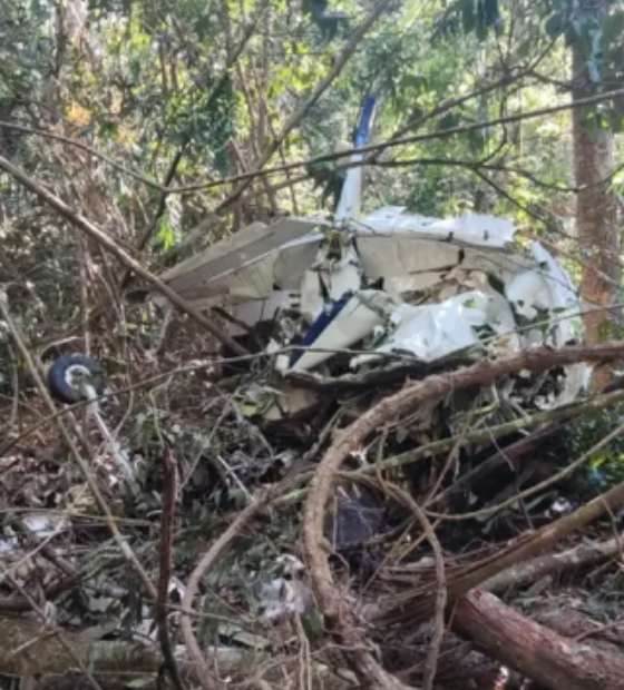 Pai e filho morrem em queda de avião entre os Estados de Rondônia e Mato Grosso