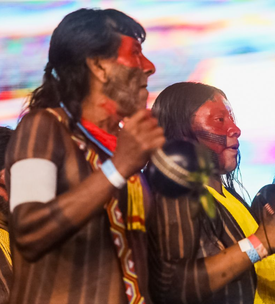 “Parem de nos matar”, exige líder indígena nos Diálogos Amazônicos