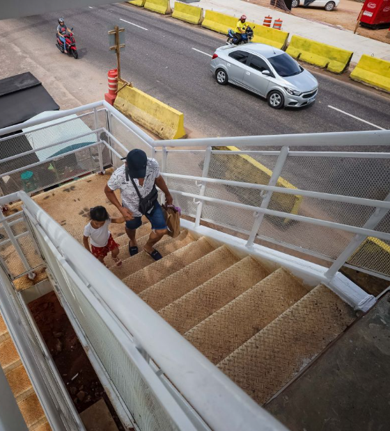 Terceira passarela do BRT Metropolitano será liberada no sábado (26)