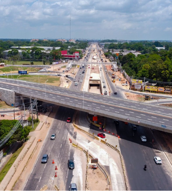 Obras na BR-316 avançam e estão em fase de drenagem e pavimentação asfáltica