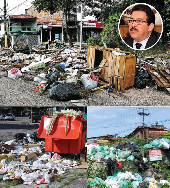 Expectativa da Prefeitura de Belém é de retomada da licitação do lixo; TCM ainda não se manifestou.