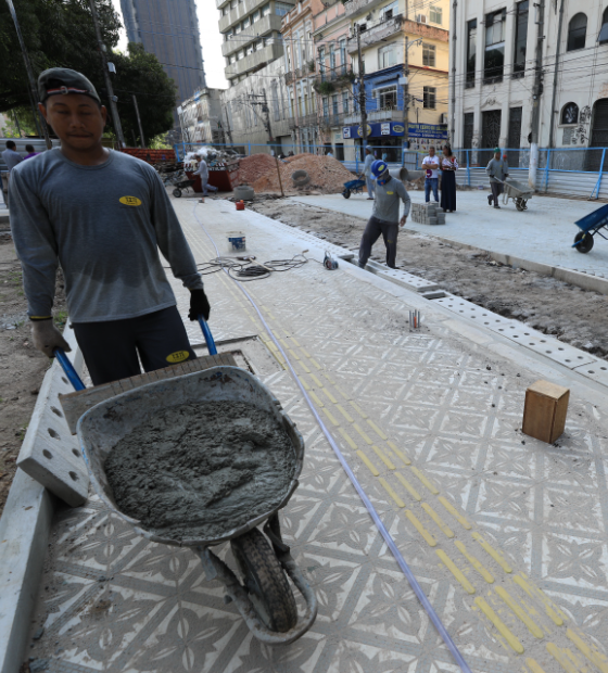 Boulevard da Gastronomia chega a 75% das obras concluídas 