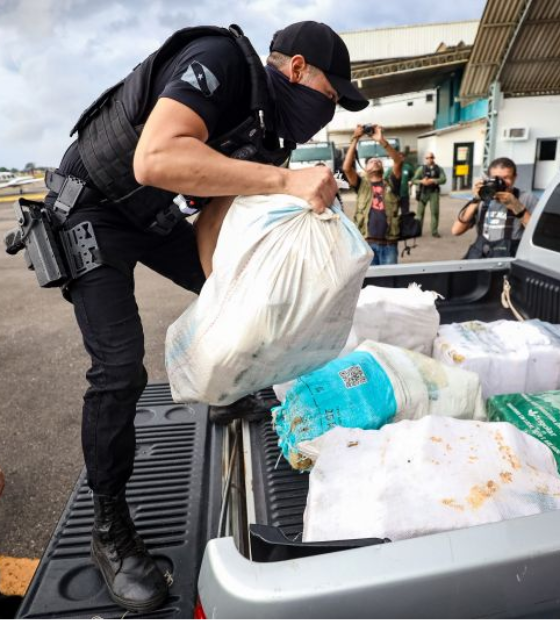 Cerca de uma tonelada de drogas são apreendidas no Marajó