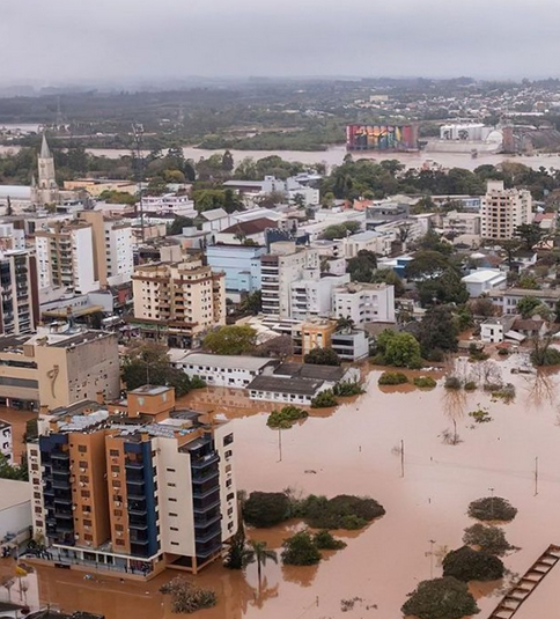  RS monitora risco de novo ciclone perto da costa brasileira e terá mais chuva forte