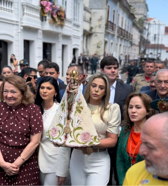 Imagem peregrina visita Assembleia Legislativa do Pará (Alepa)