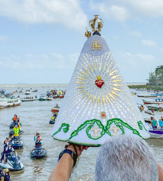 Tradicional Círio das Águas atrai milhares de devotos na manhã deste sábado (7)