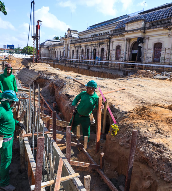 Mercado de São Brás tem 20% das obras de reforma concluídas