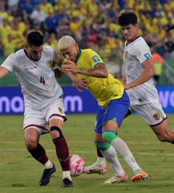 Brasil empata com Venezuela nas eliminatórias da Copa do Mundo