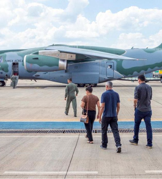 Terceiro Avião Trazendo Brasileiros De Israel Chega Ao Brasil Portal Olavo Dutra Mundo 