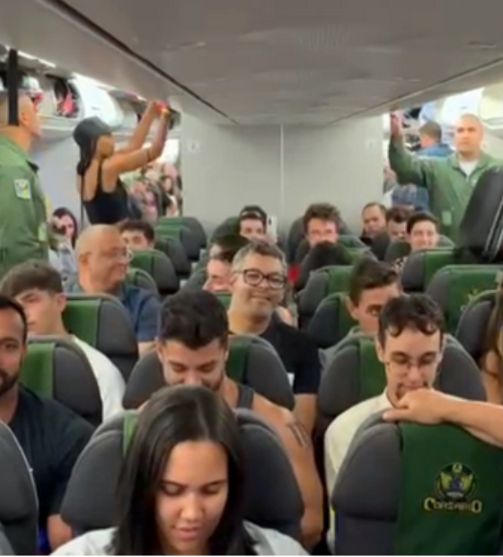 Quarta aeronave da FAB com 207 brasileiros repatriados de Israel chega ao RJ