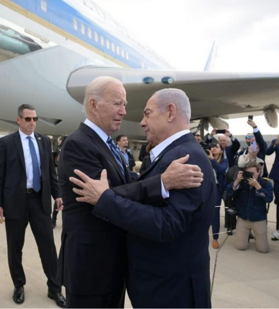  Biden se reúne com Netanyahu e diz que explosão de hospital 'parece ser obra do outro lado'