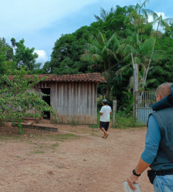  Trabalhador é resgatado de condições análogas a de escravo em fazenda de Tomé-açu (PA) 