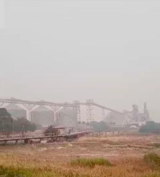 Depois de Manaus (AM), Santarém no Pará também sente com os efeitos da fumaça.