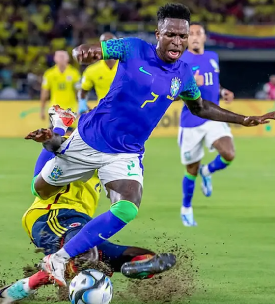 Vinicius Júnior tem lesão confirmada e desfalca seleção contra a Argentina