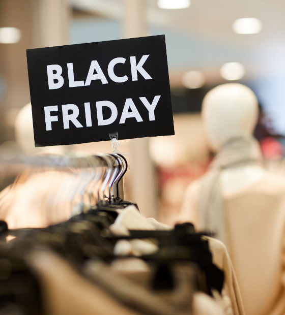 Roupas no black sales friday