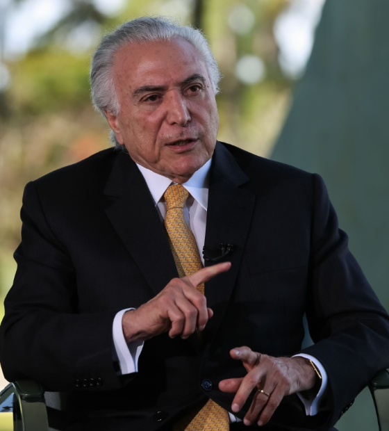 Tribunal rejeita denúncia contra Temer por peculato e lavagem de dinheiro