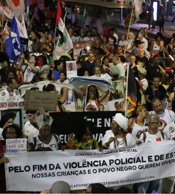 Violência policial cresce no Brasil desde 2018