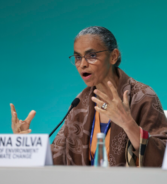 Em Davos, Marina Silva defende transição para fim da dependência de combustíveis fósseis