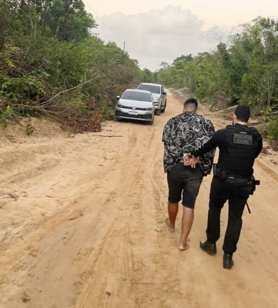 PC prende segundo envolvido em um triplo homicídio ocorrido em Santarém