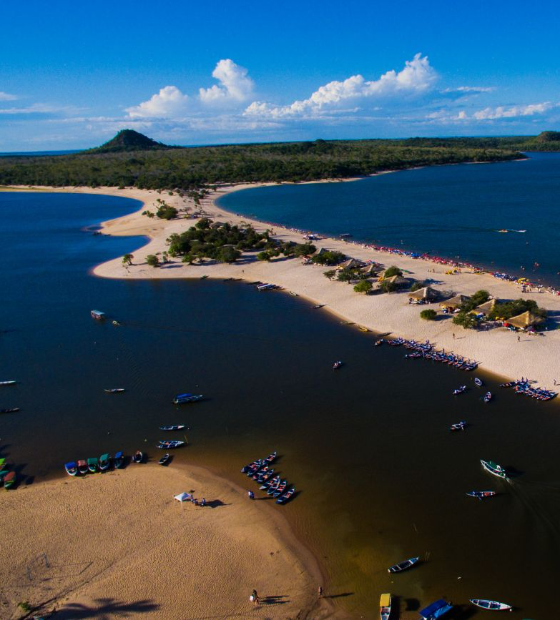 Marajó e Alter do Chão, no Pará, estão entre os destinos mais procurados pelos brasileiros