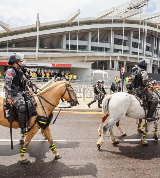 Sistema de Segurança atuará com mil agentes durante jogo do Flamengo, hoje, em Belém