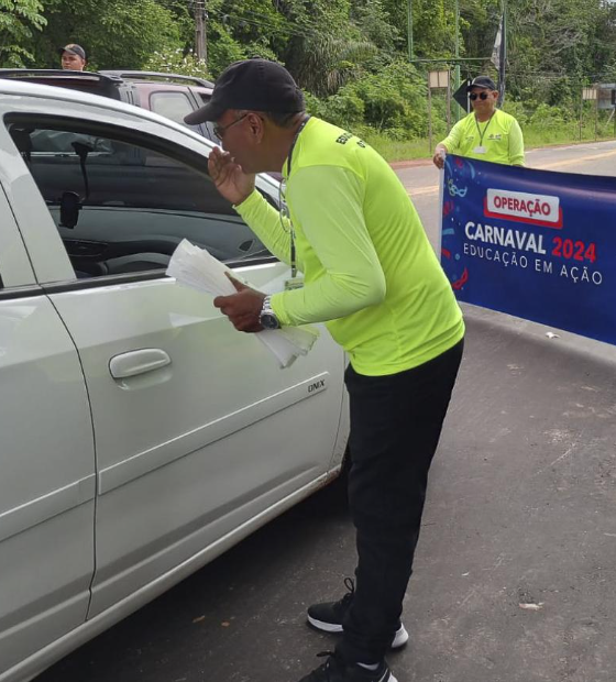 Detran realiza Blitz Educativa em rodovias e estradas neste feriado de Carnaval