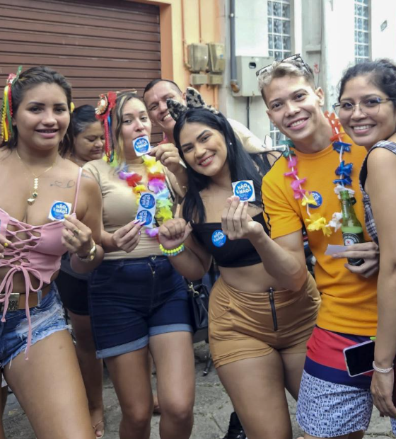 Polícia Civil reforça Campanha 'Não é Não' contra a importunação sexual no Carnaval