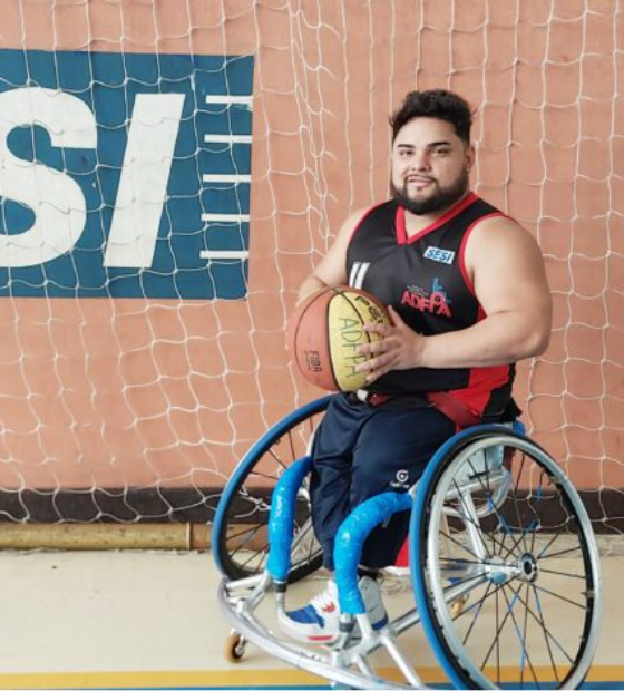 Atleta paraense de basquete em cadeira de rodas é contratado por time de Portugal