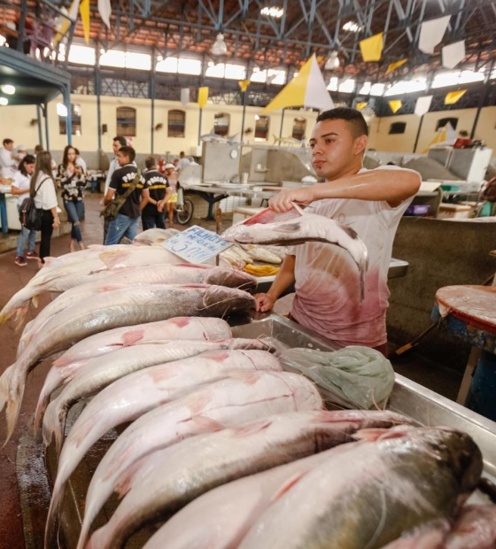 Consumo de pescado no Pará é quase quatro vezes maior que a média brasileira