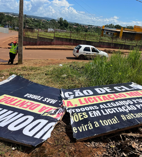 Prefeitura de Altamira remove outdoors para comprar 100 novas peças de propaganda por R$ 4 milhões