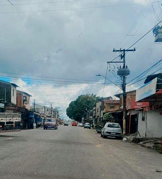 Terror à luz do dia: comércio fechado, medo e ruas vazias em obediência a toque de recolher no Sideral