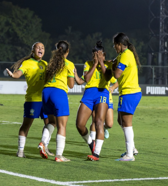 Brasil empata com a Colômbia e está classificado para a Copa do Mundo Feminina Sub-17