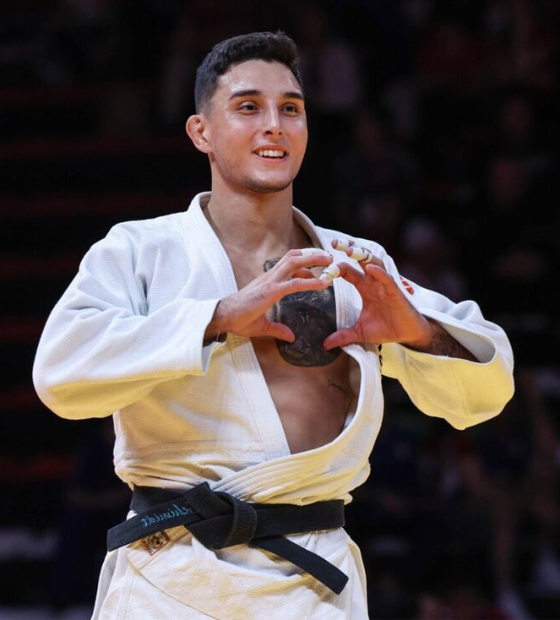Judoca brasileiro Guilherme Schimidt é bronze no Grand Slam de Antalya