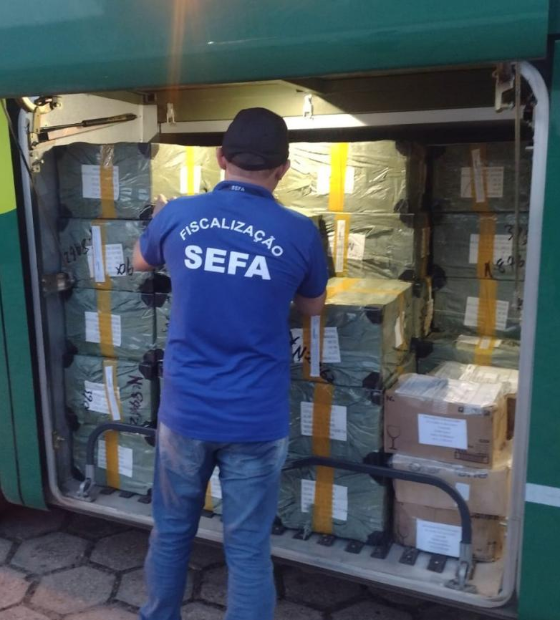 Sefa apreende 1.560 aparelhos de tv box em Dom Eliseu no sudeste paraense 