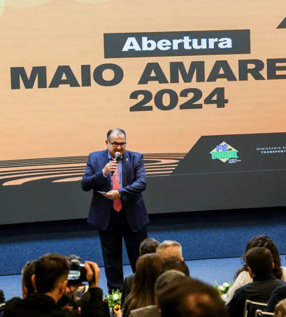 Campanha Maio Amarelo 2024 é lançada e alerta para segurança no trânsito