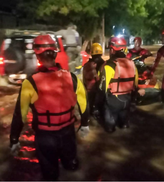 Bombeiros paraenses atuam no salvamento de vítimas em Porto Alegre no sul do País