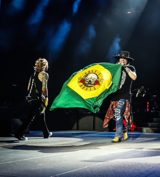 Guns N’ Roses faz post pedindo ajuda para o Rio Grande do Sul