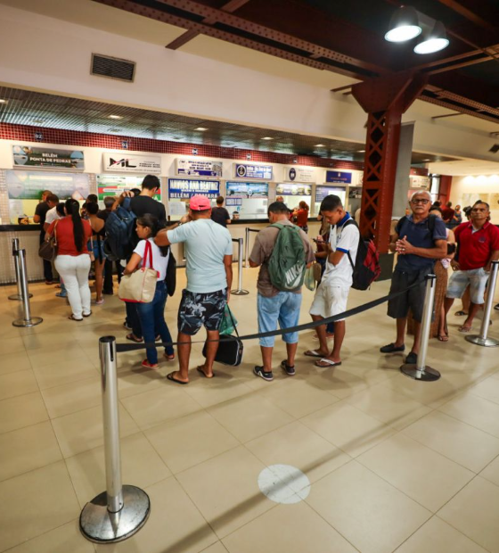 Oito mil pessoas devem passar pelo Terminal Hidroviário de Belém neste Corpus Christi