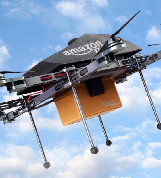 Amazon podera operar drones para entregas nos EUA ate onde a vista nao alcanca Portal Olavo Dutra Mundo