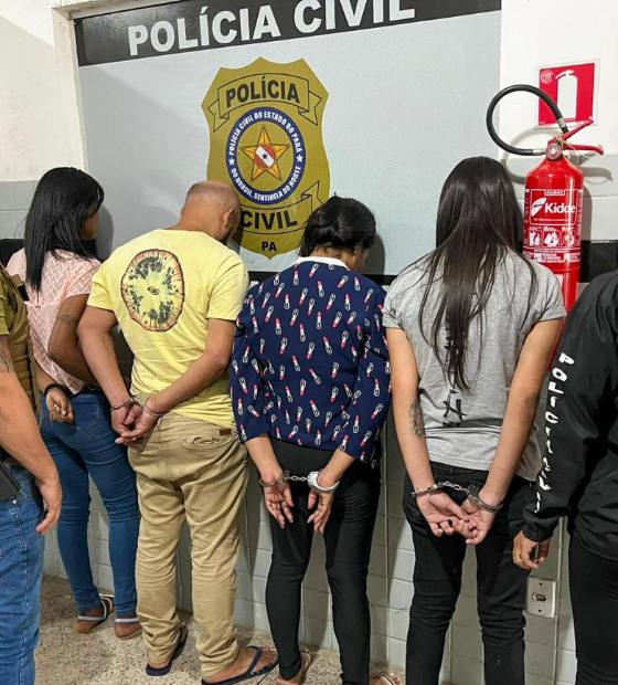 Polícia prende estelionatários suspeitos de praticarem o golpe 'Conto do Paco'