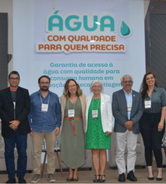 Saúde realiza em Belém seminário sobre qualidade da água em regiões de seca