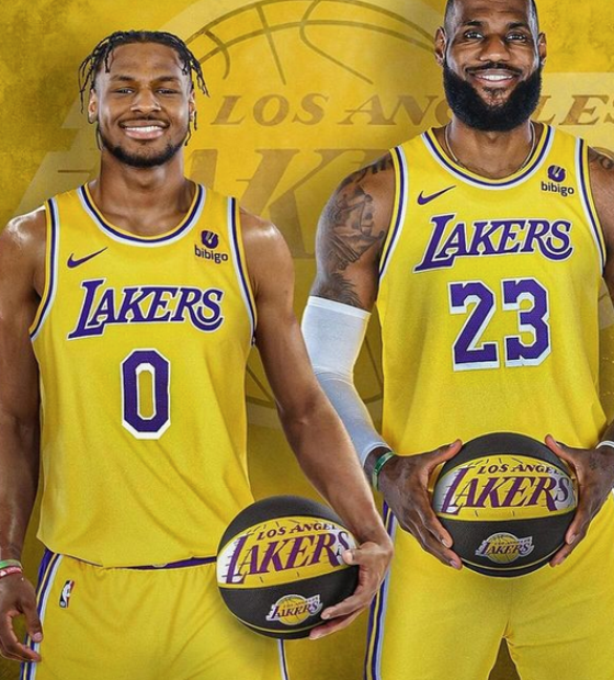 Filho de LeBron é escolhido pelos Lakers no Draft da NBA - ESPN