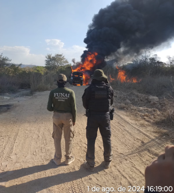 PF fecha garimpo em terra Kayapó