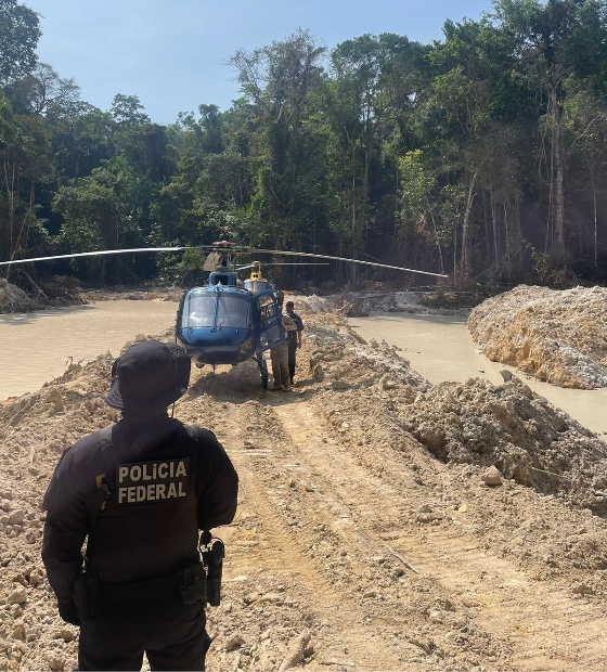 Operação Alluere combate garimpo ilegal e desmatamento no Oeste do Pará