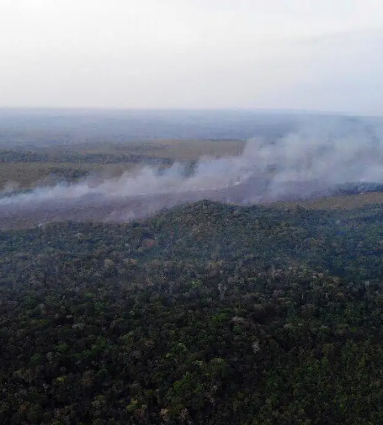 Fumaça de queimadas atinge cidades de dez estados