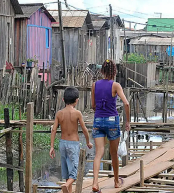 Mapa da Desigualdade aponta que mais de 55% dos domicílios em Belém são áreas de favelas