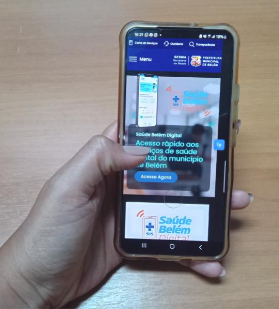 Saúde Belém Digital já está disponível para os moradores de Belém