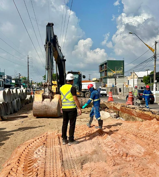 NGTM avança com a construção de viadutos em Ananindeua